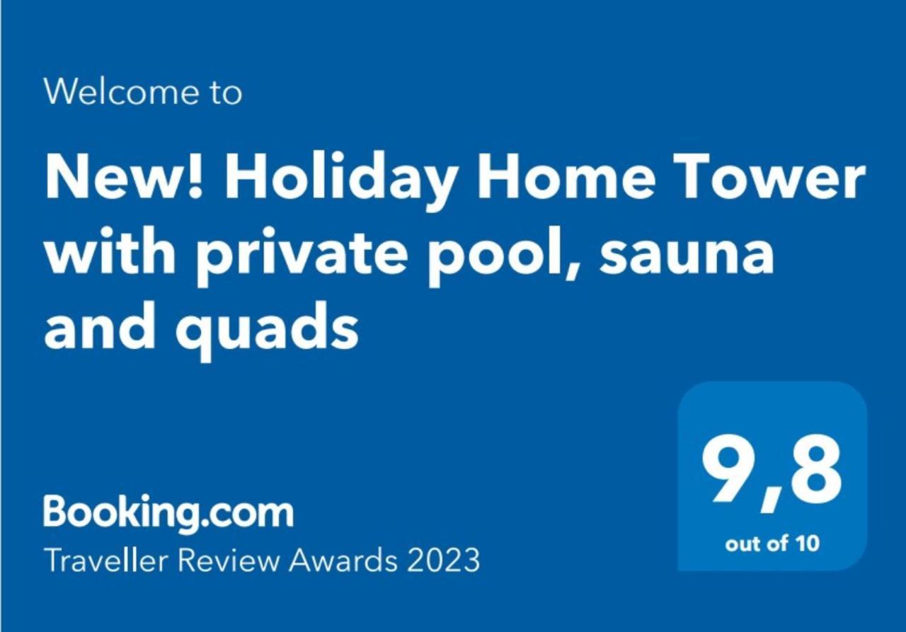 Holiday Home Tower With Private Pool, Sauna And Quads Smilcic Dış mekan fotoğraf